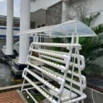 instalasi hidroponik NFT skala kecil